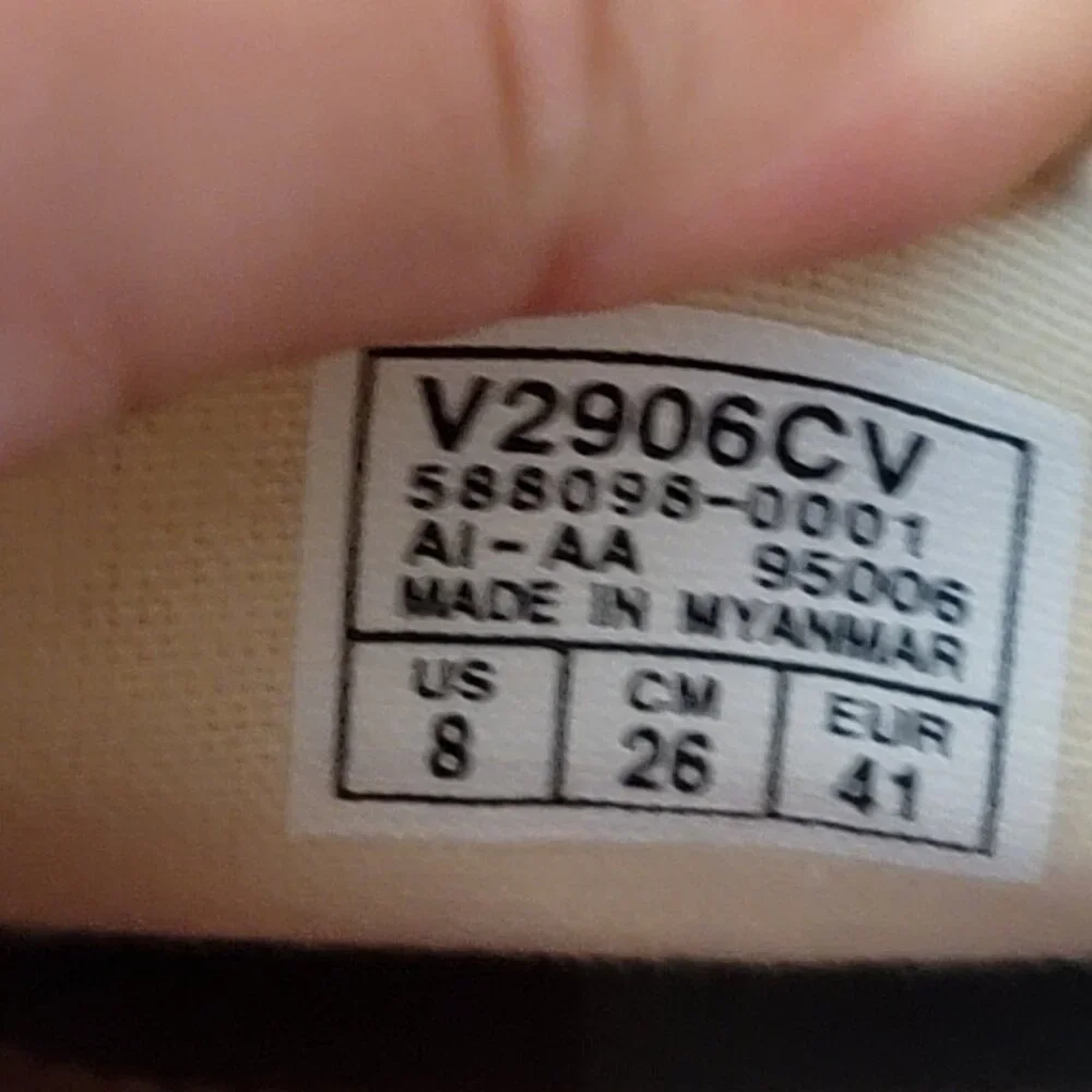 Vans Men’s Size 8 Blue Canvas Boat Shoe Sneakers V2906CV EU 41 Excellent